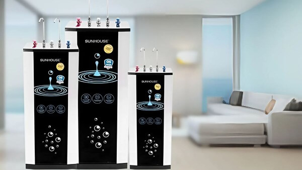 Máy lọc nước Sunhouse dễ sử dụng, phù hợp gia đình trẻ