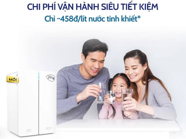 Chi phí vận hành máy lọc nước trong quá trình sử dụng