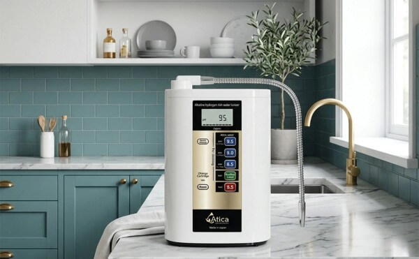 Máy lọc nước Atica có nhiều chế độ nước và thiết kế hiện đại