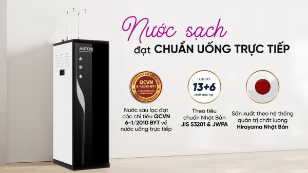 Thương hiệu máy lọc nước Mutosi