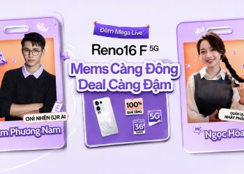 Mega Live OPPO Reno16 F 5G khép lại bùng nổ, chính thức công bố danh sách khách hàng trúng thưởng