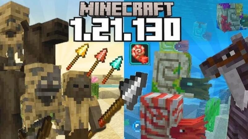 Minecraft 1.21.130 thuộc Minecraft Bedrock Edition được phát hành cuối năm 2025
