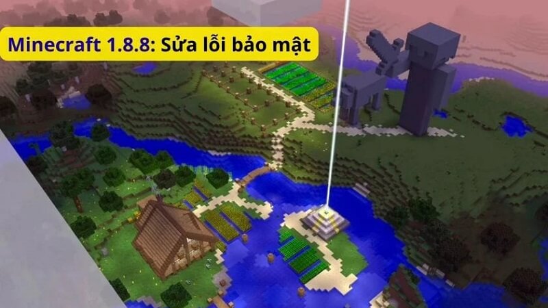 Minecraft 1.8.8 được yêu thích nhờ sự ổn định, nhẹ và tương thích với nhiều máy chủ PvP