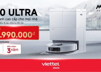 Viettel Store chính thức mở bán Robot hút bụi lau nhà MOVA E50 Ultra, giá chỉ 10.990.000đ