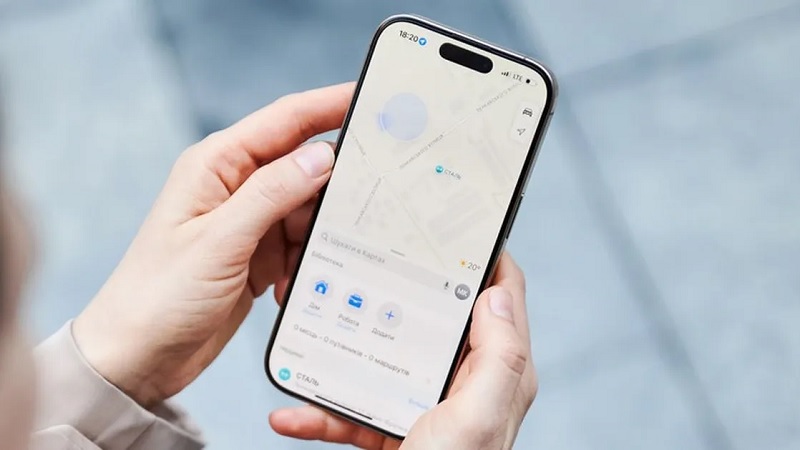 mũi tên màu xanh trên iPhone là gì
