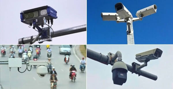 Cách nhận biết camera phạt nguội, camera an ninh và camera phạt nóng