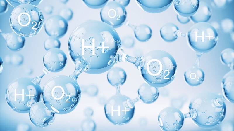 Nước Hydrogen bổ sung thêm phân tử khí hydro (H₂) hòa tan trong nước