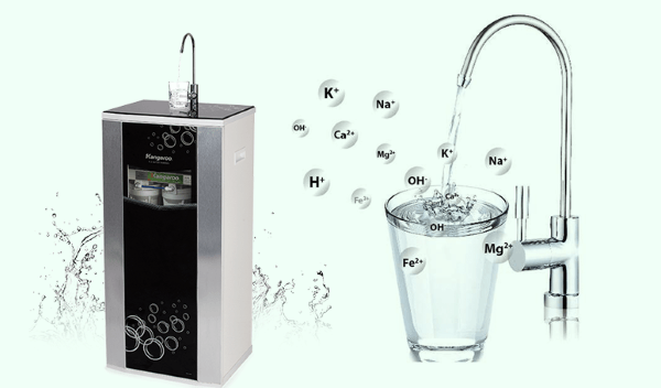 Máy lọc nước giúp tạo nước Hydrogen