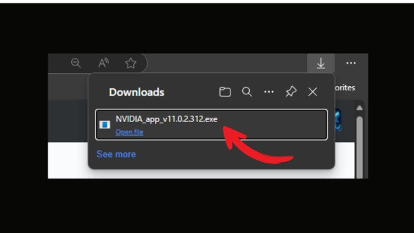 Mở thư mục chứa file vừa tải và cài đặt
