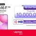 Mua OPPO Reno16 F 5G nhận ngay bộ quà tặng trị giá đến 10 triệu cùng tài khoản MB Bank số đẹp