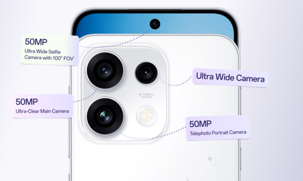 Nâng cấp camera đáng chú ý nhất trên OPPO Reno16 F là cụm camera sau