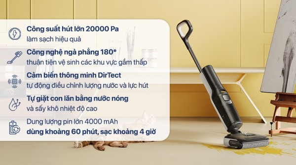 Những lý do nên mua máy hút bụi Roborock 