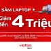 Sắm laptop giảm đến 4 triệu