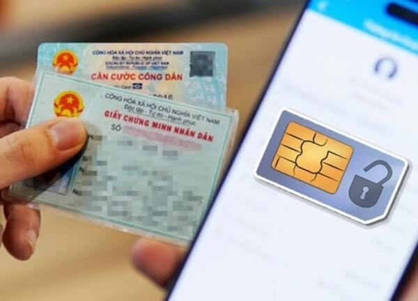 Xác thực thông tin cá nhân để mở lại SIM nhanh chóng
