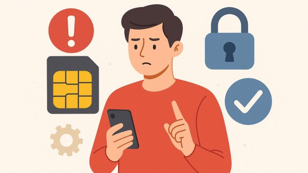 Một số chú ý để tránh SIM bị khóa