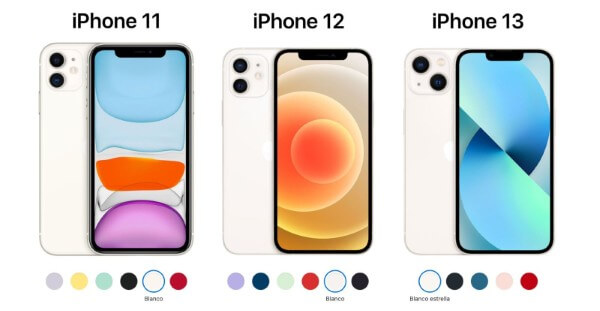Chi tiết thiết kế iPhone 11, 12 và 13 