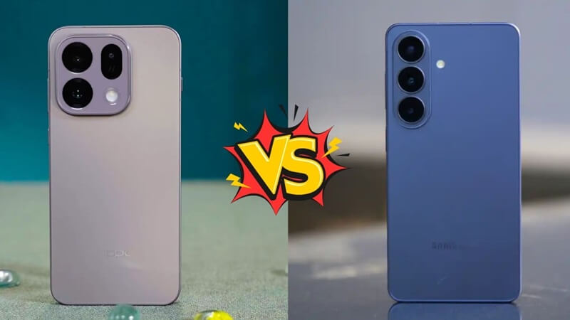 Chi tiết so sánh OPPO Find X9s vs Samsung Galaxy S26
