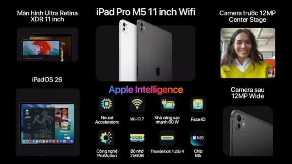 iPad Pro M5 11 inch WiFi 256GB