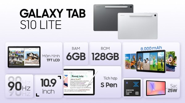 Samsung Galaxy Tab S10 Lite WiFi