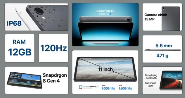 Samsung Galaxy Tab S11 Ultra 5G 12GB/256GB