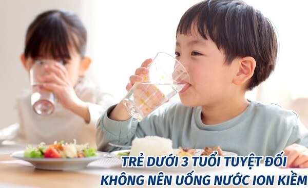 Những đối tượng người dùng không nên sử dụng nước ion kiềm