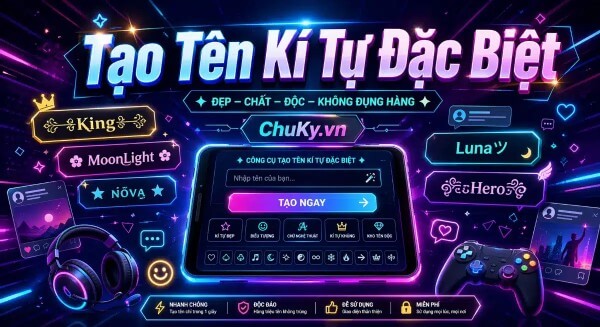 Những tên game đẹp sáng tạo phù hợp phong cách người chơi