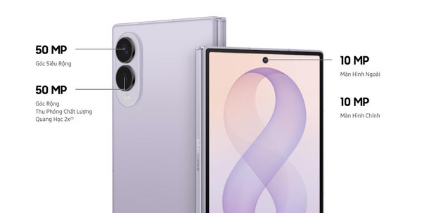 Thông số camera Galaxy Z Fold8