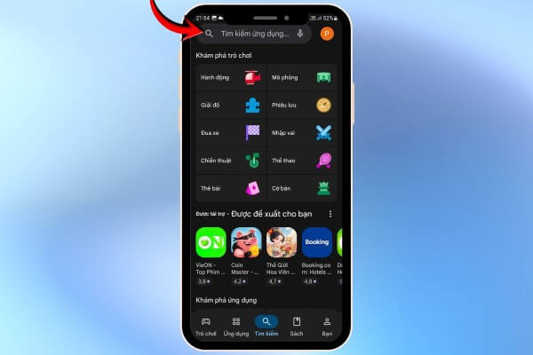 Nhập từ khóa TikTok Lite