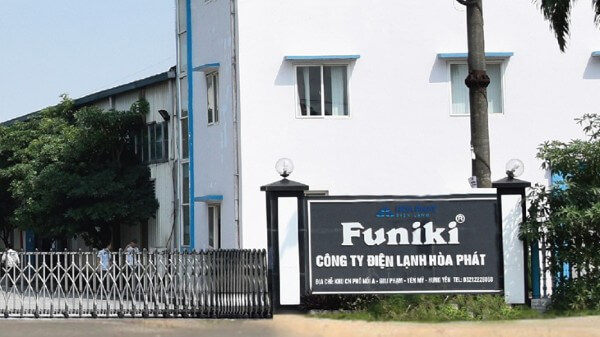 Thương hiệu điện lạnh Funiki thuộc Tập đoàn Hòa Phát