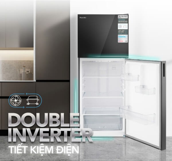 Dòng tủ lạnh Inverter 286L tiết kiệm điện