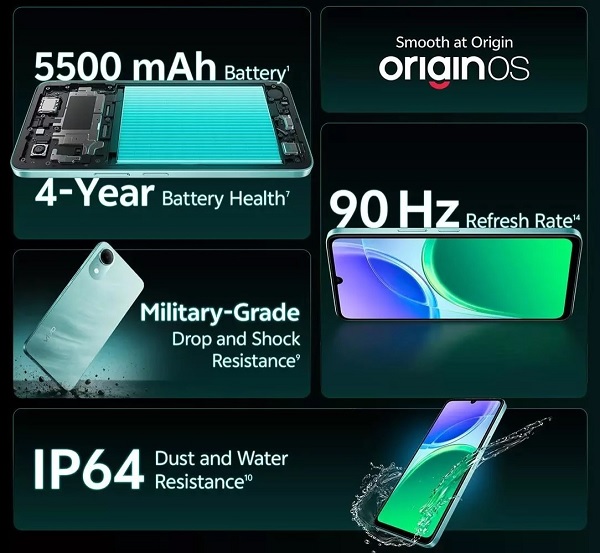 Cấu hình của Vivo T5e