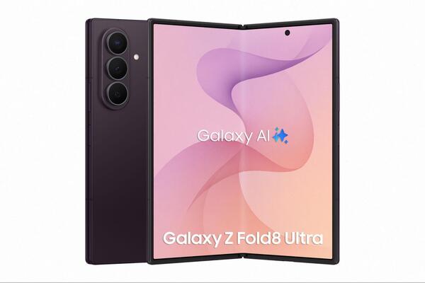 Màu tím Shadow thời trang của Galaxy Z Fold8 