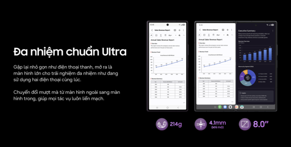 Những điểm nổi bật của Galaxy Z Fold8 Ultra