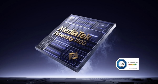 "Trái tim" của TECNO POVA Curve 2 5G là con chip MediaTek Dimensity 7100 hỗ trợ mạng 5G thế hệ mới