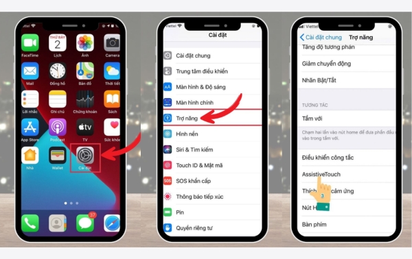 Tắt nguồn iPhone X khi nút Nguồn bị liệt
