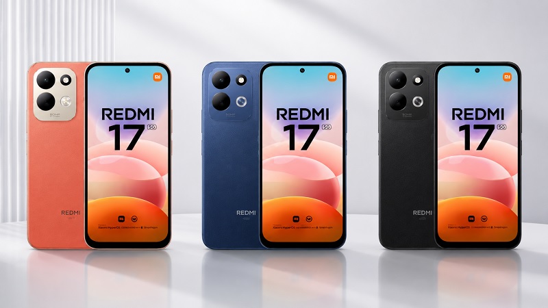 Ảnh render Redmi 17 5G