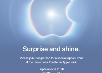 Apple xác nhận tổ chức sự kiện ngày 10/9/2026 với chủ đề “Surprise and Shine”