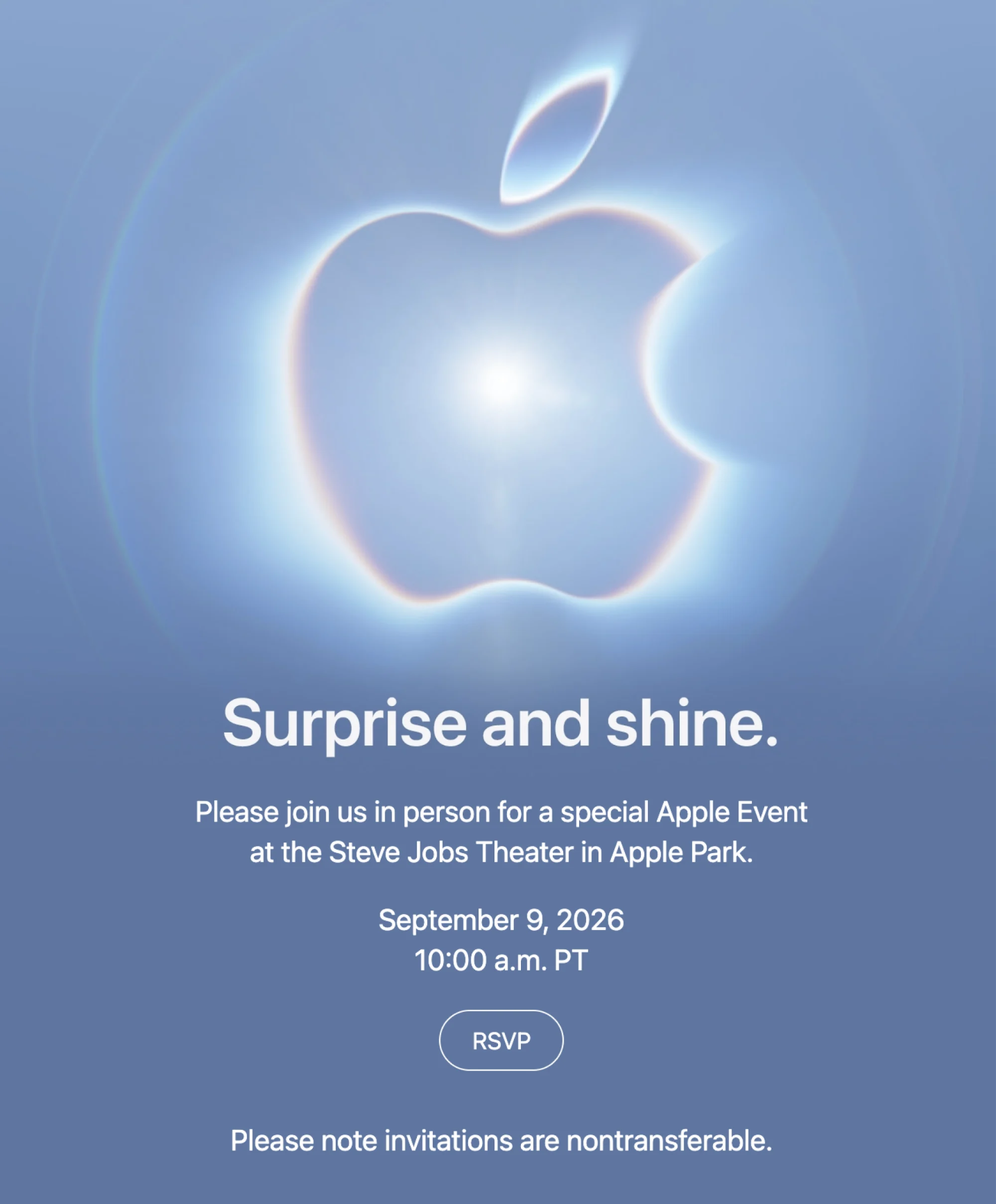 Apple công bố sự kiện ra mắt sản phẩm mới