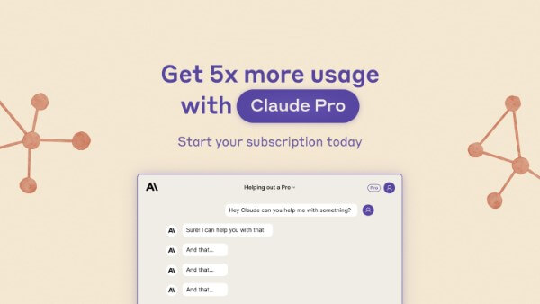 Claude Pro dành cho những người sử dụng AI thường xuyên