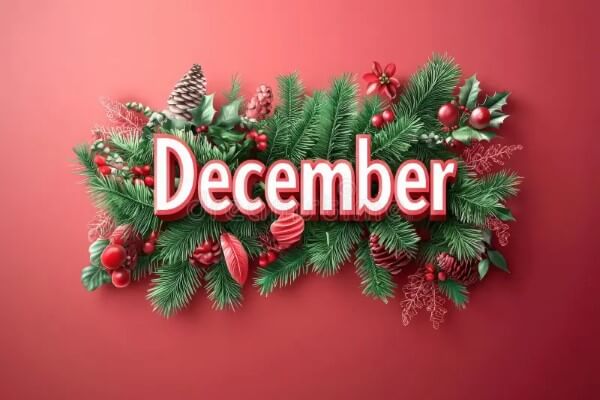 Tháng 12 - December bắt nguồn từ từ "Decem"