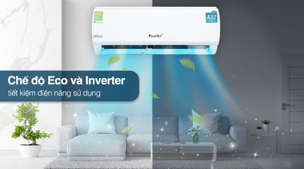 Sử dụng chế độ Eco hoặc chế độ tiết kiệm điện