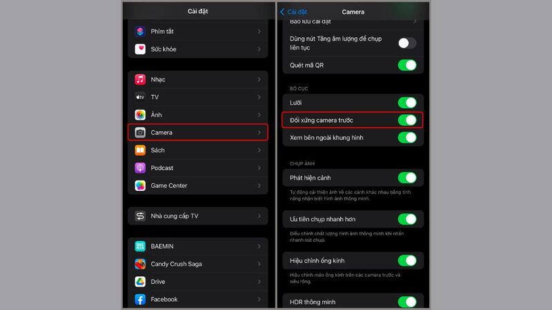 Các cách chỉnh camera bị ngược trên iPhone (iOS 14 trở lên)