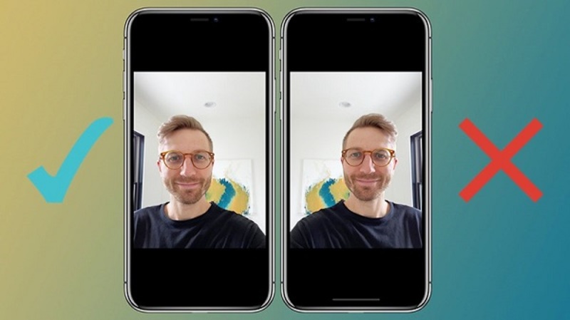 cách chỉnh camera bị ngược trên iphone