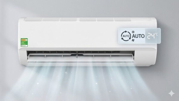 AUTO AI là chế độ tự động thông minh giúp tiết kiệm điện