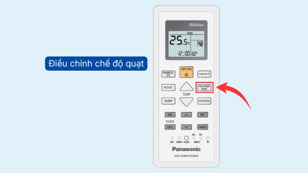Hướng dẫn điều chỉnh tốc độ quạt (Fan Speed) điều hòa