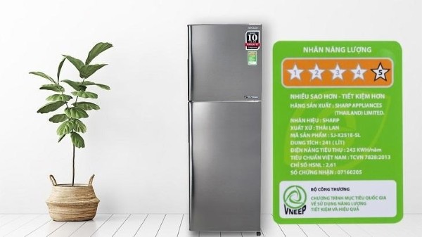 Quan sát và đánh giá nhãn năng lượng được dán trên sản phẩm