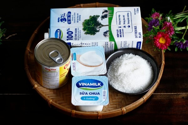 Những nguyên liệu cần chuẩn bị khi làm sữa chua tại nhà