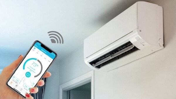 Tiến hành kết nối điều hòa với điện thoại chung một mạng Wi-Fi