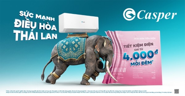 Các dòng điều hòa Casper Inverter giúp tiết kiệm điện hiệu quả