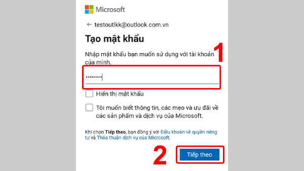 Xác minh mật khẩu